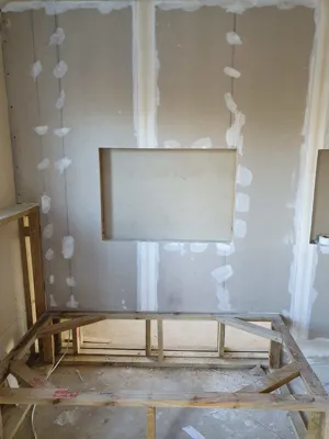 Drywall Niche and Taping Stage
